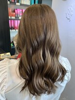 シエルバイアフロート(ciel by afloat)&nbsp;〈藤間〉ブリーチなしミルクティーベージュ