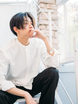 エルプリエ(elle brille) センターパートマッシュ