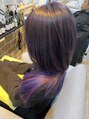 ヘアーメイクサロン フリップ(hair make salon Frip)&nbsp;ダブルカラーとメッシュと美髪のカラー