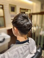 エヌドットバーバー ギンザ(N.BARBER GINZA)&nbsp;ツーブロック刈り上げ/束感ショート/バーバー【銀座】<理容室>