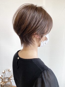 シャイロ(ShyRoh)の写真/髪質や骨格に合わせてあなたにしっくり馴染むショートヘアをご提案します♪自宅でのスタイリングも簡単◎