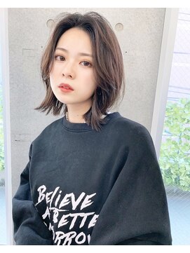 リコバイアフロート(riko by afloat) 切りっぱなし韓国風/2wayバング/外ハネ