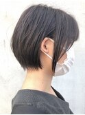 【店長中森が提案】ハンドブローできまる☆マッシュショート★