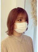 顔まわりレイヤースタイル