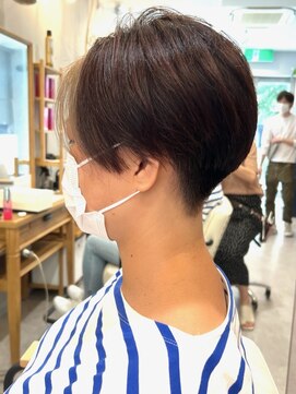 グラッシー センター北店(GLASSI) 【似合わせカット】2ブロック★刈り上げハンサムショート