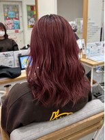 プログレス フレスポ富沢店(PROGRESS) 『Cherry pink』デザインカラー×ダブルカラー