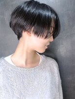 ラウンジ モリオ イケブクロ(Lounge MORIO Ikebukuro) 【morio池袋】大人可愛い20代30代40代黒髪前下がり丸みショート