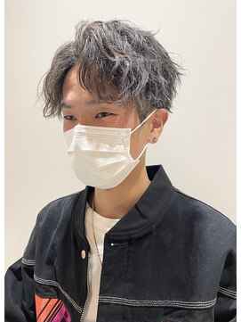 コネクト(Connect) ツイストスパイラルパーマ_ツーブロック前下がり