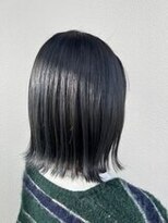 トータルビューティーサロン トップスタイル&nbsp;ブルーブラックボブ