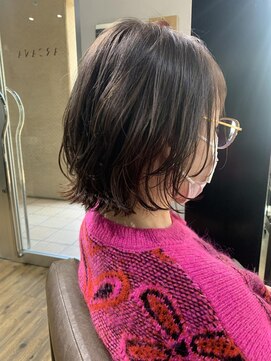 アルカナ 明治神宮前原宿(ARCANA) ホワイトグレージュ コンマヘア くすみカラー グレージュ