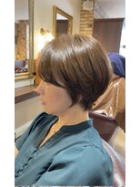 ヘアメーク ヴォリオ(hair make Voglio) 大人女性に向けたバランス重視のショートカットstyle