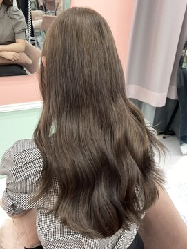 ガーランド(Girland) 【girland】オリーブベージュ 韓国風/レイヤーカット