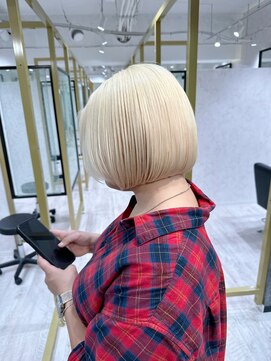 アンドリルム 梅田(&Lillme) 色落ちなし？！抜きっぱなしホワイトベージュ