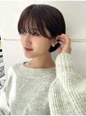 マッシュショート/前髪カット/横浜/似合わせ/ショート