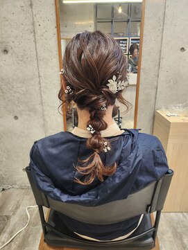 ヘアメイク ゼロ(0) ゆるふわhairset☆