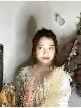 アログドットワイ(alog.y) ゆるふわ編みおろし/ヘアセット/リボンアレンジ/淵野辺美容室