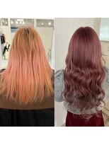 ハイエクステンション 京都駅前店(Hi-Extension)&nbsp;くすみピンク@dresser___106