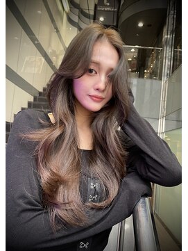 ザシェノンアオヤマ(THE CHAINON AOYAMA) 韓国レイヤー/グレージュ/くびれヘア