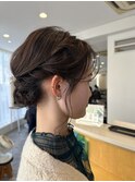 ヘアセット/hair set/ヘアアレンジ/広尾/恵比寿/白金台/六本木