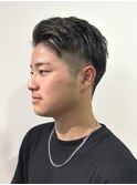 シチサンツーブロックショート