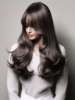 アルトリスト(Altruist Aging×HAIR&SPA)&nbsp;★ダークアッシュ大人ガーリーボブ着物ミディアムレイヤーカット