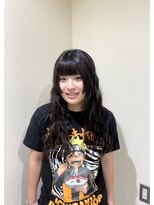 シアン 栄店(CYAN.)&nbsp;姫カット×ロングウェーブパーマ