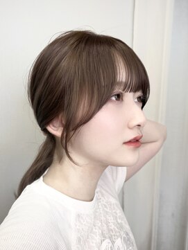 リッカ(LICCA) 【韓国ヘア】結んでも下ろしても可愛い顔周りカット◎