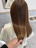 【人気NO１】カット+ブリーチなしダブルカラー+トリートメント　￥15500～