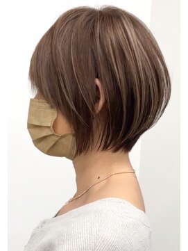 ボーテコンシェル 錦糸町(beaute concier) ミルクティーベージュダブルカラーインナーカラーケアブリーチ