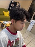 ショートフェザーパーマ