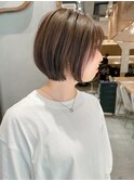 黒髪ボブルフ小顔ワンレンネビージュショート【工藤昴】錦糸町