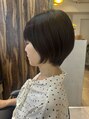 ヘアリゾート粋 トゥジュ 池袋東口店(tujuh)&nbsp;まとまりやすいショートボブ♪