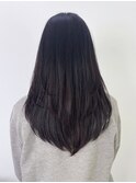 ロング韓国ヘアおくれ毛美髪顔周りレイヤー_ba544081