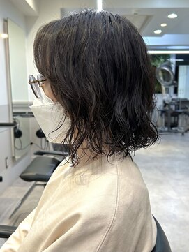 メルバイグラフ 梅田(mel by GRAFF) ボブパーマ