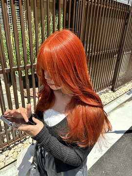 アイズ 横浜(IS) 【KAZUKI指名】ブリーチ１回！オレンジカラー♪♪