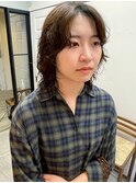 ミディアムパーマ