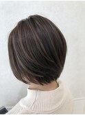 ナチュラルハイライト［髪質改善］［縮毛矯正］