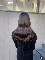 キュア 表参道(CURE) 黒髪/グレージュカラー/ココアベージュ/ヘルシーロング /表参道