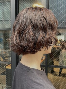 オーガニック アトリエ 大宮(organic+atelier) ボブパーマミニボブパーマ大人かわいいボブパーマ