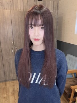 スカイ(SKY) 透明感カラー/髪質改善/縮毛矯正/韓国風レイヤーカット