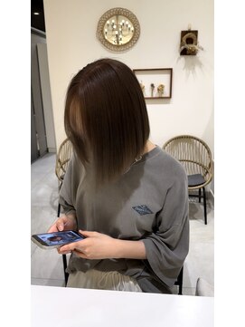 ヘアルーム クオーレ(hair room Cuore) chocolat brown