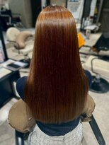 チャオ バイ ミチ(Chao by MICHI) 【ChaoMICHI yu-ka】髪質改善 ベージュカラー ストレート 20代