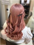 名古屋★栄/ねじりハーフツイン◎ふたご女神ヘア/巻き髪