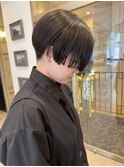 ショートヘア/白髪ぼかし/アディクシーカラー