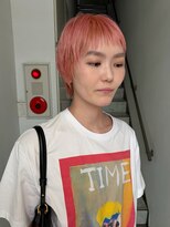 ヤイエ 青山店(yiye)&nbsp;マッシュショート丸みショートボブくびれショート金髪ショート