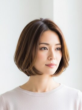 フープ 川越(hoop) 川越/ショート/ボブ/ハイライト/白髪ぼかし/白髪染め