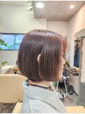 丸みショートボブ