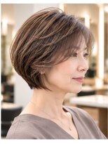 アースオーセンティック 小平店(EARTH Authentic) ハイライト×くびれショートボブ