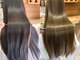 ヘア プロデュース キュオン(hair produce CUEON.)の写真/"髪質改善ストレート"ならダメージレスで艶とまとまりのある髪に!丁寧なカウンセリングと施術で理想を実現!