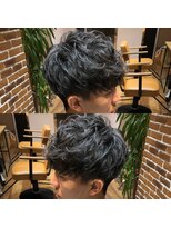 ネイビー(NAVY)&nbsp;お客様スタイル☆フロントバウンドマッシュ☆